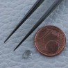 Acquamarina Forma Ovale Sfaccettato A Mano Gemma Sciolta 5X4X2mm 0,25 Carati 1pz