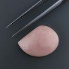 Opale Rosa Forma Fantasia Cabochon Fatto A Mano 25X19X6mm 19,05 Carati 1pz
