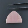 Opale Rosa Forma Fantasia Cabochon Fatto A Mano 24X19X3mm 12,60 Carati 1pz