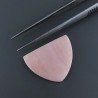 Opale Rosa Forma Fantasia Cabochon Fatto A Mano 24X19X3mm 12,60 Carati 1pz
