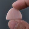 Opale Rosa Forma Fantasia Cabochon Fatto A Mano 24X19X3mm 12,60 Carati 1pz