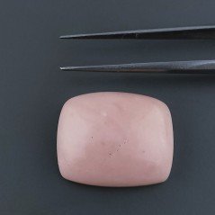 Opale Rosa Forma Cuscino Cabochon Fatto A Mano 22X18X8mm 23,90 Carati 1pz