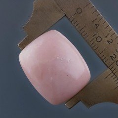 Opale Rosa Forma Cuscino Cabochon Fatto A Mano 22X18X8mm 23,90 Carati 1pz