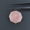 Opale Rosa Forma Ottogonale Cabochon Fatto A Mano17X4mm 9,30 Carati 1pz