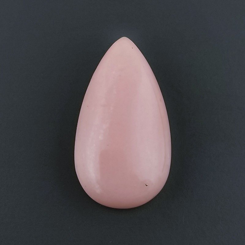 Opale Rosa Forma Goccia Cabochon Fatto A Mano 24X13X7mm 13,40 Carati 1pz