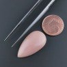 Opale Rosa Forma Goccia Cabochon Fatto A Mano 24X13X7mm 13,40 Carati 1pz