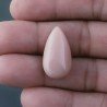 Opale Rosa Forma Goccia Cabochon Fatto A Mano 24X13X7mm 13,40 Carati 1pz