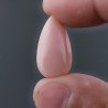 Opale Rosa Forma Goccia Cabochon Fatto A Mano 24X13X7mm 13,40 Carati 1pz