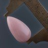 Opale Rosa Forma Goccia Cabochon Fatto A Mano 24X13X7mm 13,40 Carati 1pz