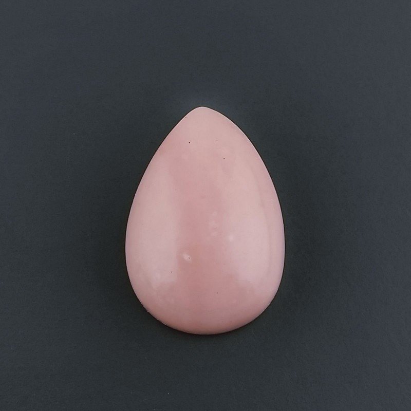 Opale Rosa Forma Goccia Cabochon Fatto A Mano 20X14X6-7mm 12,25 Carati 1pz
