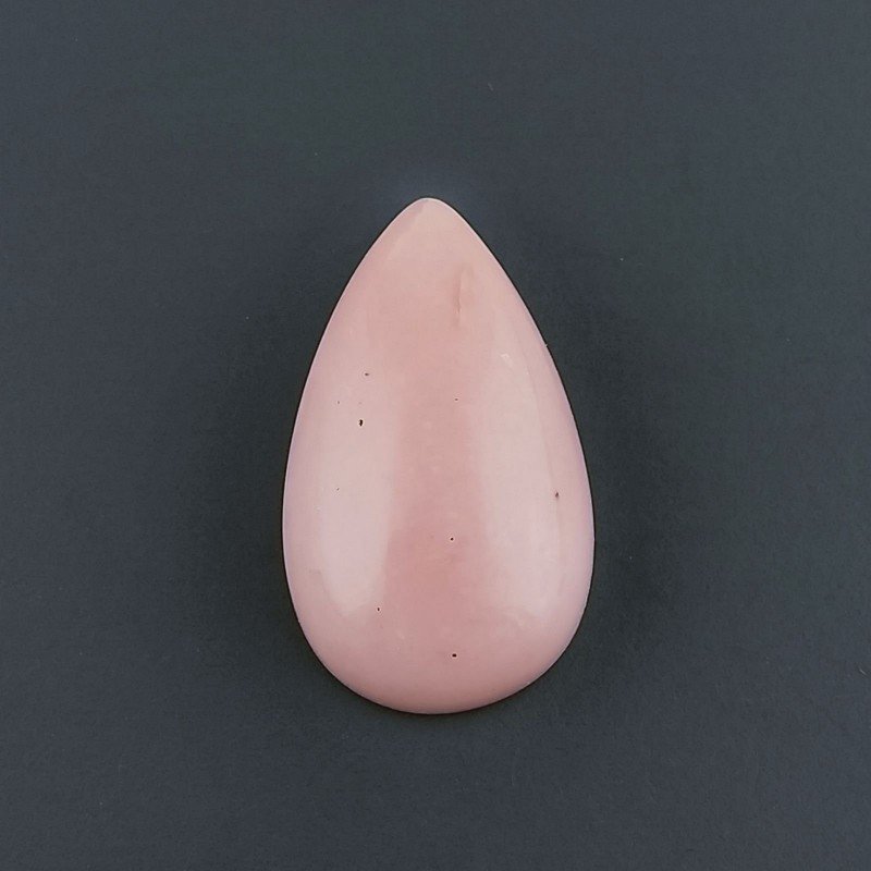 Opale Rosa Forma Goccia Cabochon Fatto A Mano 20X12X6-7mm 8,95 Carati 1pz