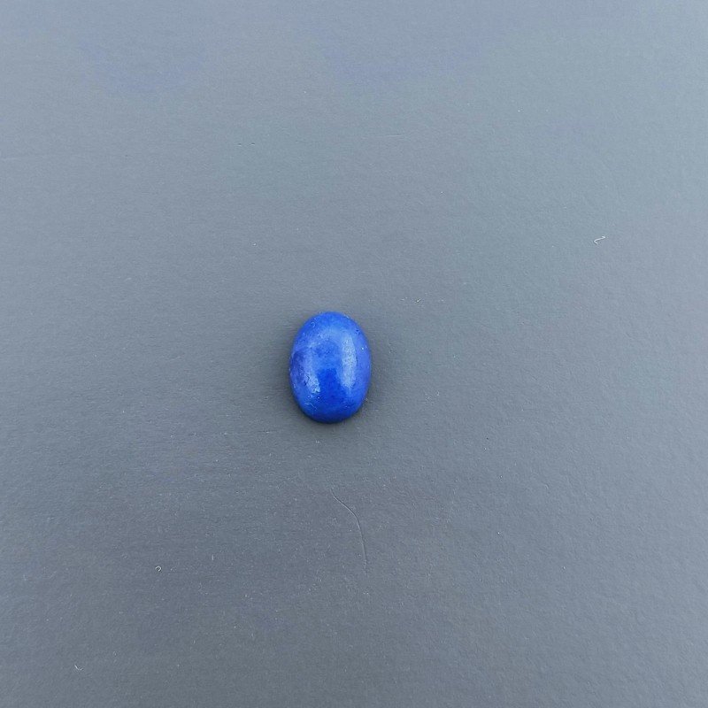 Lapis Lazuli Forma Ovale Cabochon Fatto A Mano 8X5X3mm 1,50 Carati 1pz