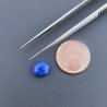 Lapis Lazuli Forma Ovale Cabochon Fatto A Mano 8X7X4mm 1,95 Carati 1pz