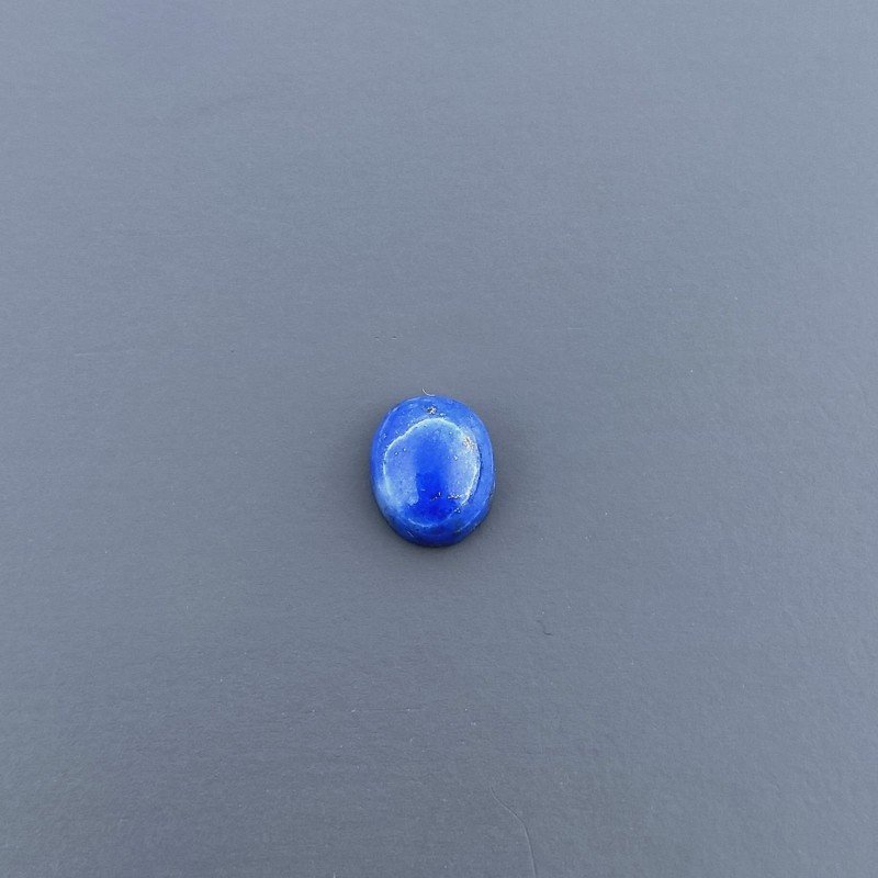 Lapis Lazuli Forma Ovale Cabochon Fatto A Mano 8X7X4mm 1,95 Carati 1pz