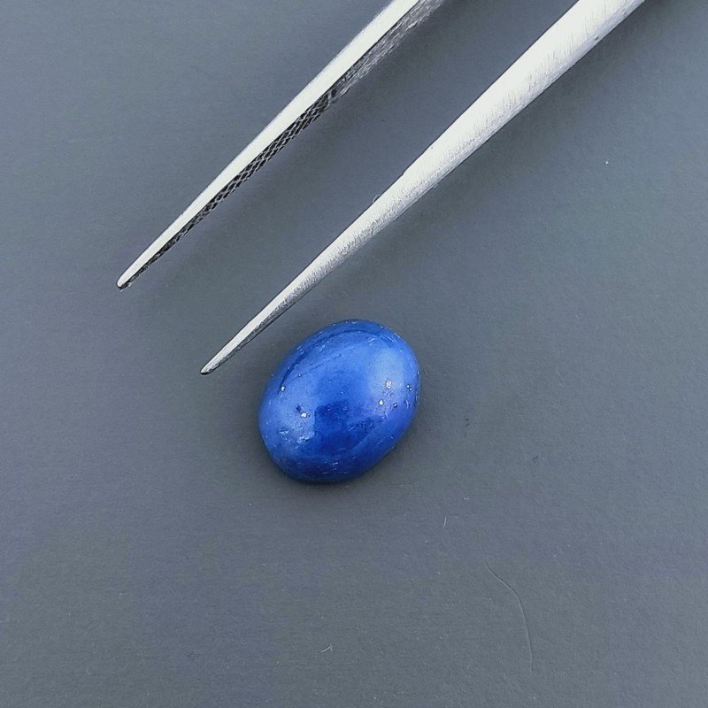 Lapis Lazuli Forma Ovale Cabochon Fatto A Mano 10X8X4mm 3,25 Carati 1pz