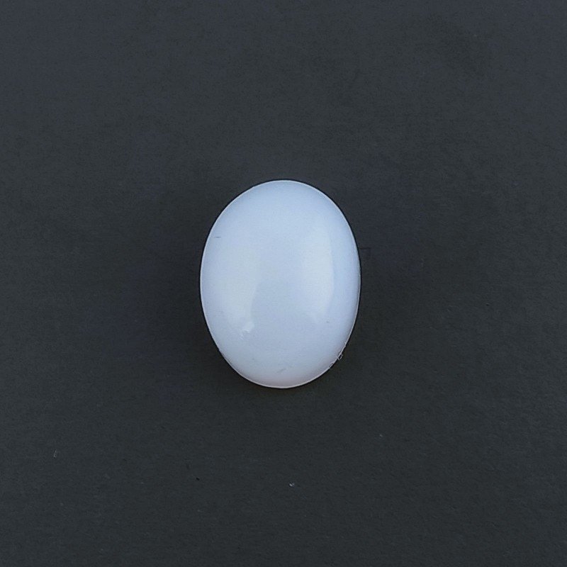 Calcedonio Forma Ovale Cabochon Fatto A Mano 9X7X5mm 3,00 Carati 1pz Calcedonio Forma Ovale Cabochon Fatto A Mano 9X7X5mm 3,00 Carati 1pz