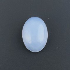 Calcedonio Forma Ovale Cabochon Fatto A Mano 14X10X5mm 5,70 Carati 1pz