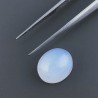 Calcedonio Forma Ovale Cabochon Fatto A Mano 12X10X7mm 7,30 Carati 1pz