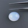 Calcedonio Forma Ovale Cabochon Fatto A Mano 12X10X7mm 7,30 Carati 1pz