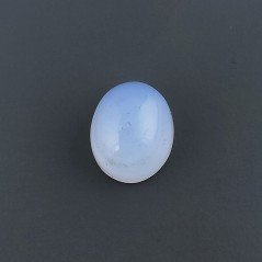 Calcedonio Forma Ovale Cabochon Fatto A Mano 12X10X7mm 7,30 Carati 1pz