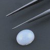 Calcedonio Forma Ovale Cabochon Fatto A Mano 8X6X4mm 1,90 Carati 1pz