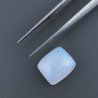 Calcedonio Forma Cuscino Cabochon Fatto A Mano 12X10X6mm 7,50 Carati 1pz