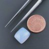 Calcedonio Forma Cuscino Cabochon Fatto A Mano 12X10X6mm 7,50 Carati 1pz