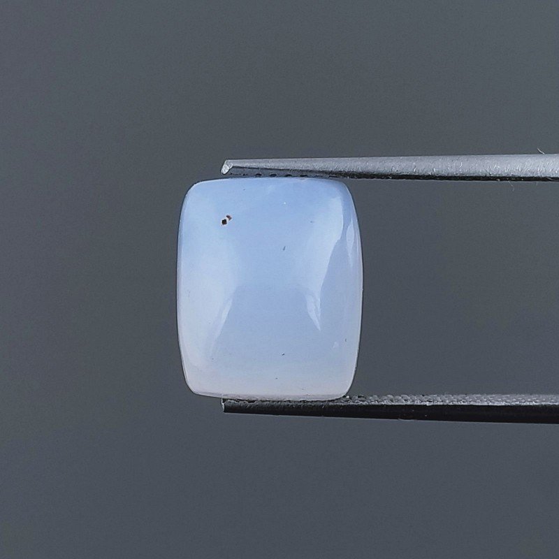 Calcedonio Forma Cuscino Cabochon Fatto A Mano 12X10X6mm 7,50 Carati 1pz