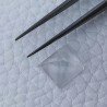 Cristallo Di Rocca Forma Piramide Cabochon Fatto A Mano 9X9X6mm 3,40 Carati 1pz