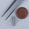 Cristallo Di Rocca Forma Piramide Cabochon Fatto A Mano 10X10X6mm 4,60 Carati 1pz