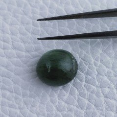 Acquamarina Forma Ovale Cabochon Fatto A Mano 13X12X8mm 14,25 Carati 1pz