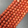 Corallo Madrepora Perline Forma Tondo Liscio 10mm