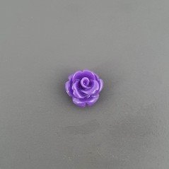 Resina Forma Rosa 08mm-Viola 1pz