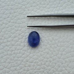 Tanzanite Naturale Forma Ovale Piatto Cabochon Liscio Fatto a Mano 13X10X6mm 8,30 Carati 1pz Tanzanite Naturale Forma Ovale Piatto Cabochon Liscio Fatto a Mano 13X10X6mm 8,30 Carati 1pz