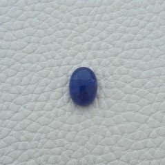 Tanzanite Naturale Forma Ovale Piatto Cabochon Liscio Fatto a Mano 14X10X6,20mm 8,10 Carati 1pz