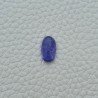 Tanzanite Naturale Forma Ovale Piatto Cabochon Liscio Fatto a Mano 14X8X5mm 6,45 Carati 1pz
