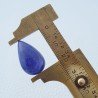 Tanzanite Naturale Forma Goccia Piatto Cabochon Liscio Fatto a Mano 21X13X9mm 20,90 Carati 1pz