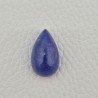 Tanzanite Naturale Forma Goccia Piatto Cabochon Liscio Fatto a Mano 25X15X12mm 38,80 Carati 1pz