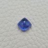 Tanzanite Naturale Forma Cuscino Quadrato Piatto Cabochon Liscio Fatto a Mano 9X9X5mm 4,75 Carati 1pz