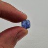 Tanzanite Naturale Forma Cuscino Quadrato Piatto Cabochon Liscio Fatto a Mano 9X9X5mm 5,20 Carati 1pz