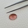 Tormalina Rosa Naturale Forma Ovale Piatto Cabochon Liscio Fatto a Mano13X10X6mm 4,95ct