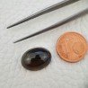 Tormalina Naturale Forma Ovale Piatto Cabochon Liscio Fatto a Mano 16X12X7mm 10,85 ct