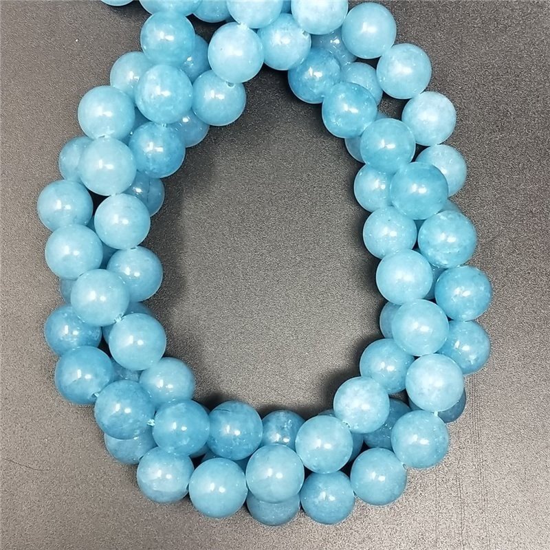 Angelite Perline Forma Tondo Liscio 10mm
