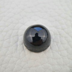 Tormalina Naturale Forma Tondo Piatto Cabochon Liscio Fatto a Mano 14X8mm 15,25 ct