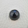 Tormalina Naturale Forma Tondo Piatto Cabochon Liscio Fatto a Mano 14X8mm 15,25 ct