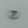 Ametista Verde Prasiolite Taglio Quadrata Sfaccettata Fatto a Mano Gemma Sciolte 11X10X7mm 6,45 Carati 1pz