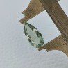 Ametista Verde Prasiolite Taglio Goccia Sfaccettata Fatto a Mano Gemma Sciolte 25X14X10mm 8,50 Carati 1pz
