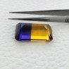 Ametrina Idrotermale Taglio Smeraldo Ottagono Sfaccettata a Mano Gemma Sciolta 23X13X9mm 20,70 Carati 1pz