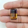 Ametrina Idrotermale Taglio Smeraldo Ottagono Sfaccettata a Mano Gemma Sciolta 23X13X9mm 20,70 Carati 1pz