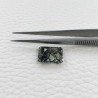 Quarzo Rutilato Idrotermale Taglio Smeraldo Ottagono Sfaccettata a Mano Gemma Sciolta 14X11X7mm 8,20 Carati 1pz